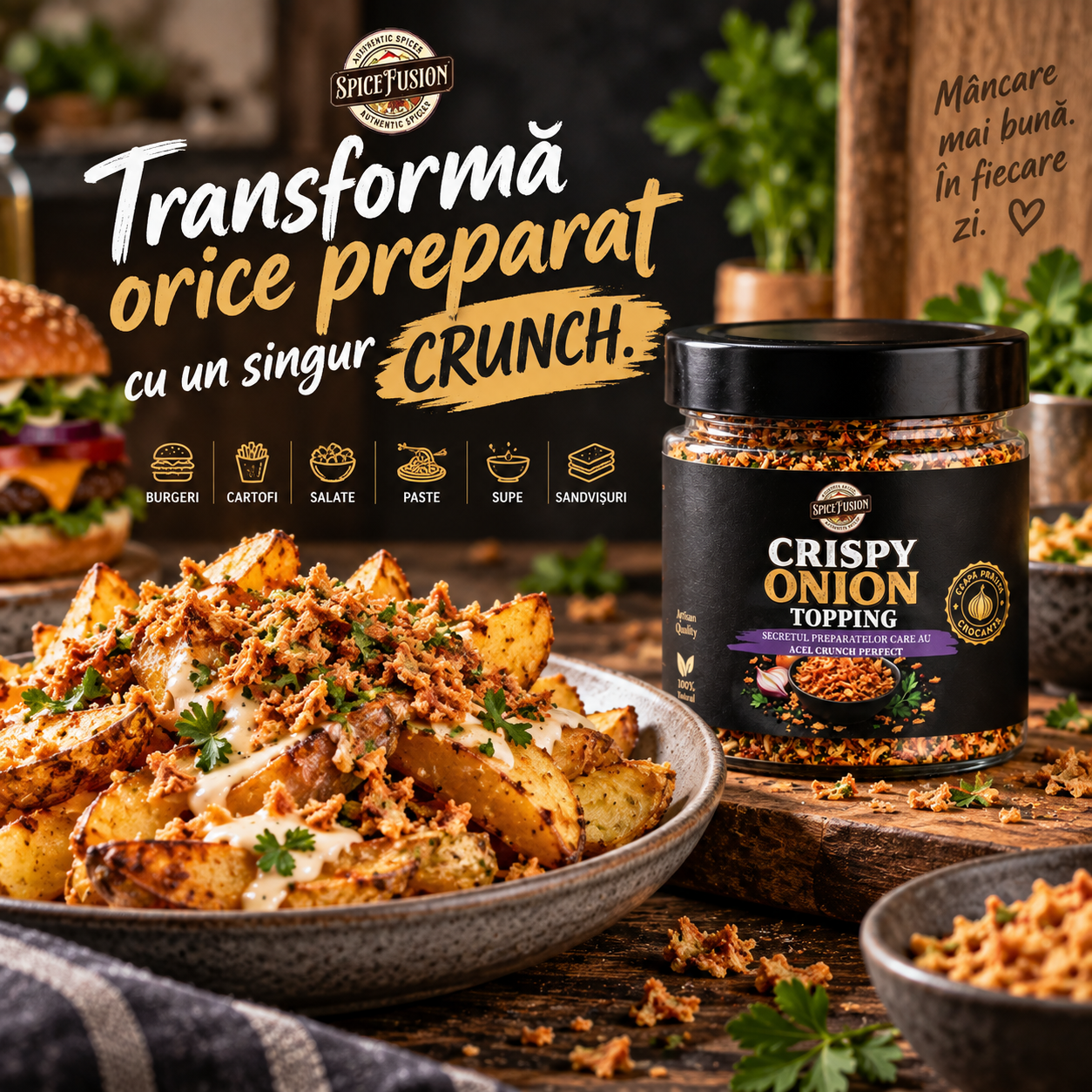Condiment Crispy Onion Topping - imagine 3