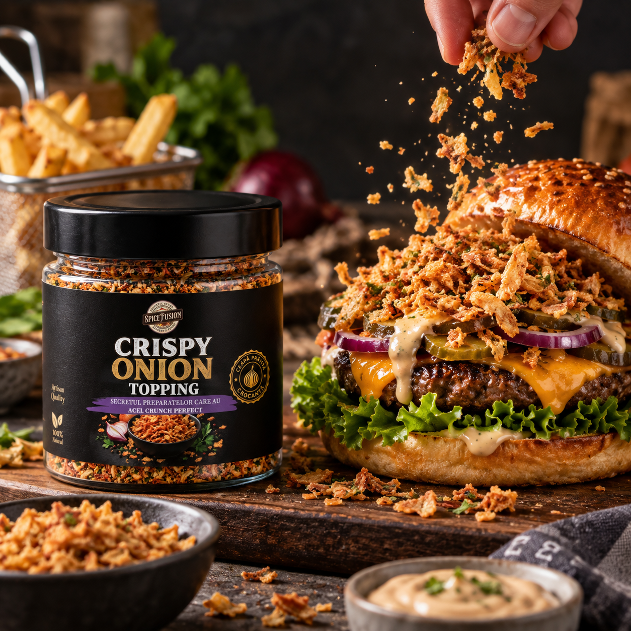 Condiment Crispy Onion Topping - imagine 2