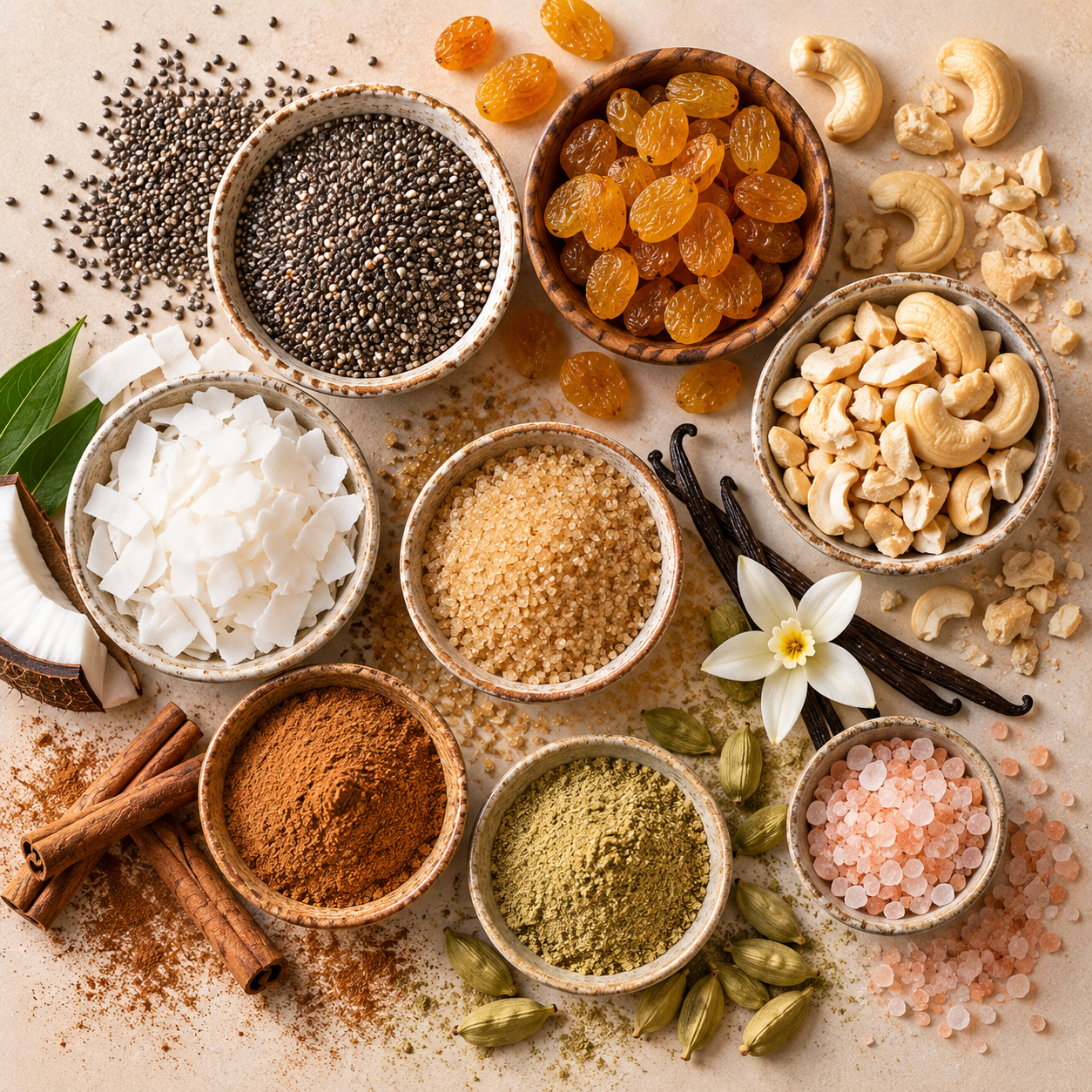 Mix Budincă de Chia – Oriental Caju - imagine 6
