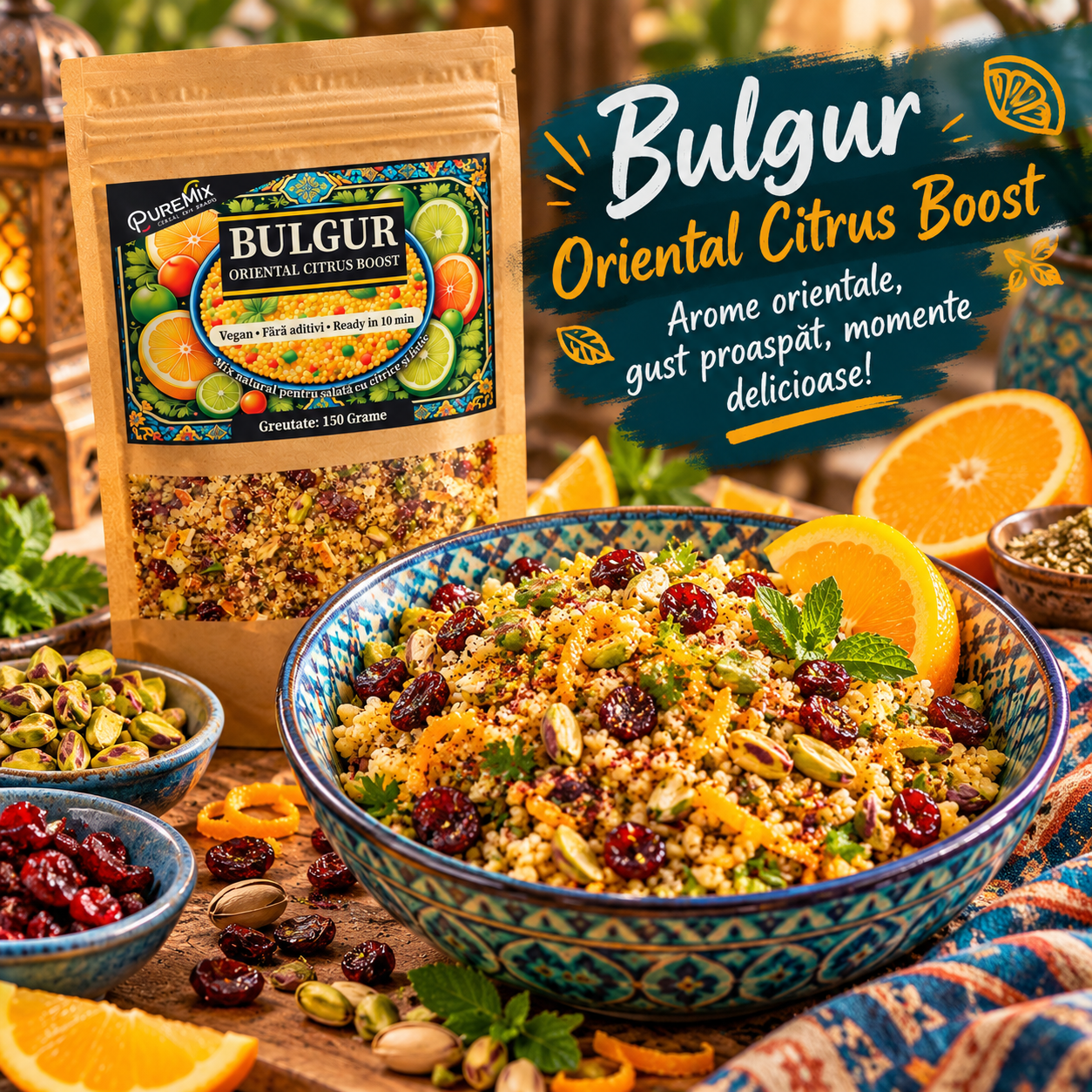 Mix Bulgur Oriental Citrus Boost - imagine 4