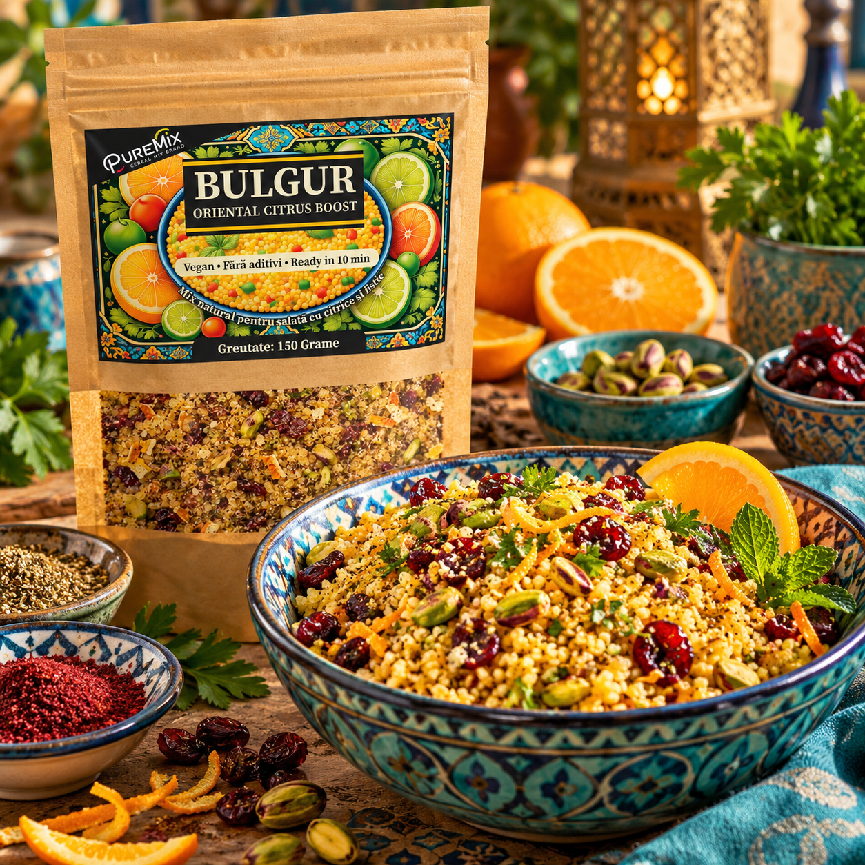 Mix Bulgur Oriental Citrus Boost - imagine 3