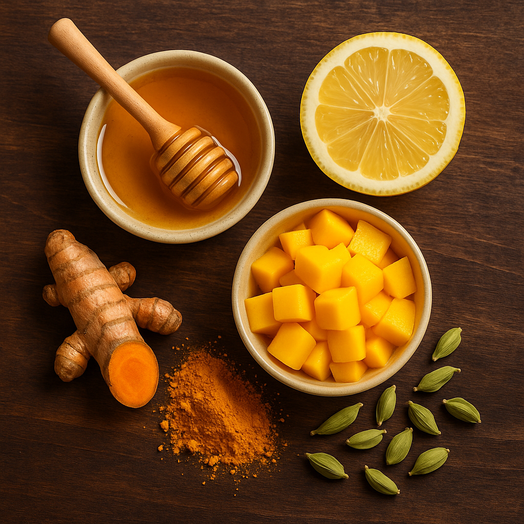 Miere Exotică cu Mango și Condimente Fine - imagine 2